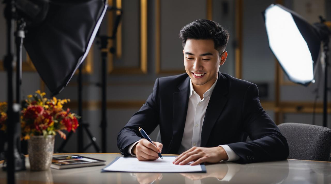 新生代演员苏晨正式签约茄子视频,开启全新艺术征程